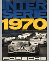 Porsche Factory Poster Interserie 1970 Championship for Sports Prototype