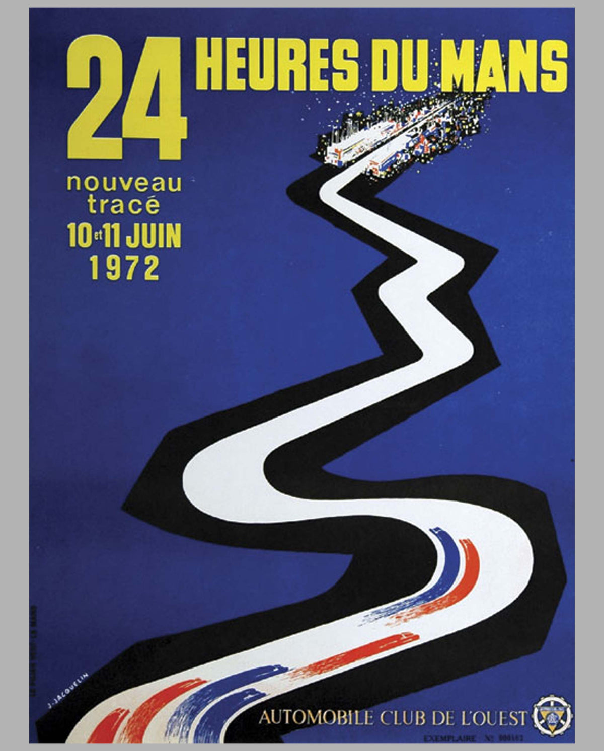 1972 24 Heures du Mans Original Poster