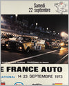 18th Tour de France Auto at Paul Ricard circuit original poster, 1973  2