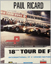 18th Tour de France Auto at Paul Ricard circuit original poster, 1973  3