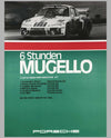 Porsche Factory Poster 6 Hours of Mugello, 1977