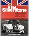 Porsche Factory Poster 6 Hours of Silverstone 1977