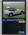 1978 TVR 3000 convertible color sales folder