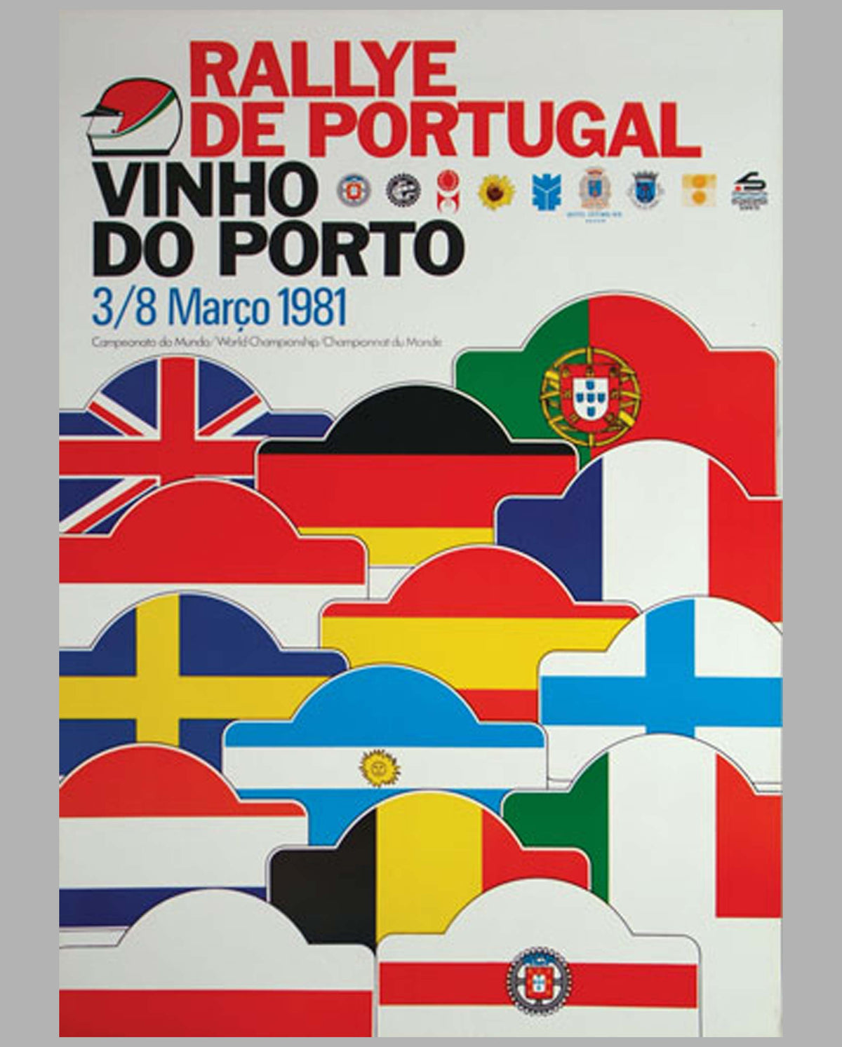 Rallye de Portugal poster, 1981