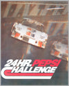1981 24 Hour Pepsi Challenge at Daytona poster