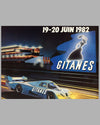 1982 - 24 Heures du Mans Original Poster 2