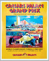 1982 Caesars Palace Grand Prix of Las Vegas original poster by LeRoy Neiman