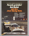 1983 German Sports Car Championship victory poster