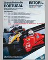 G.P. of Portugal - Estoril poster, 1984