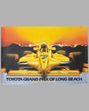 Toyota Grand Prix of Long Beach 1984 event poster