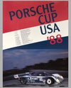 Porsche Factory Poster Porsche Cup USA 1988