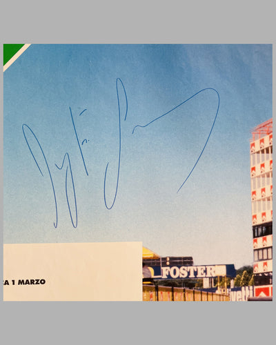 1992 Grand Prix of San Marino at Imola original poster 2
