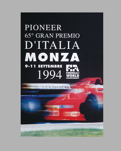 1994 Gran Premio d’Italia - Monza original event poster 2