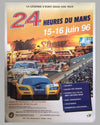 1996 24 hours of Le Mans Bus Stop Large original poster