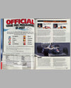 1997 Gran Premio de Argentina official program, autographed by many drivers 3