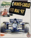 1997 Monaco Grand Prix original poster 2