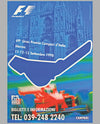 Grand Prix of Italy - Monza original event poster (1998)