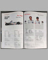 Grand Prix of Germany 1999 official program, autographed, inside