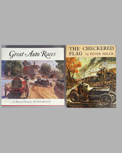 The two books written and illustrated by Peter Helck