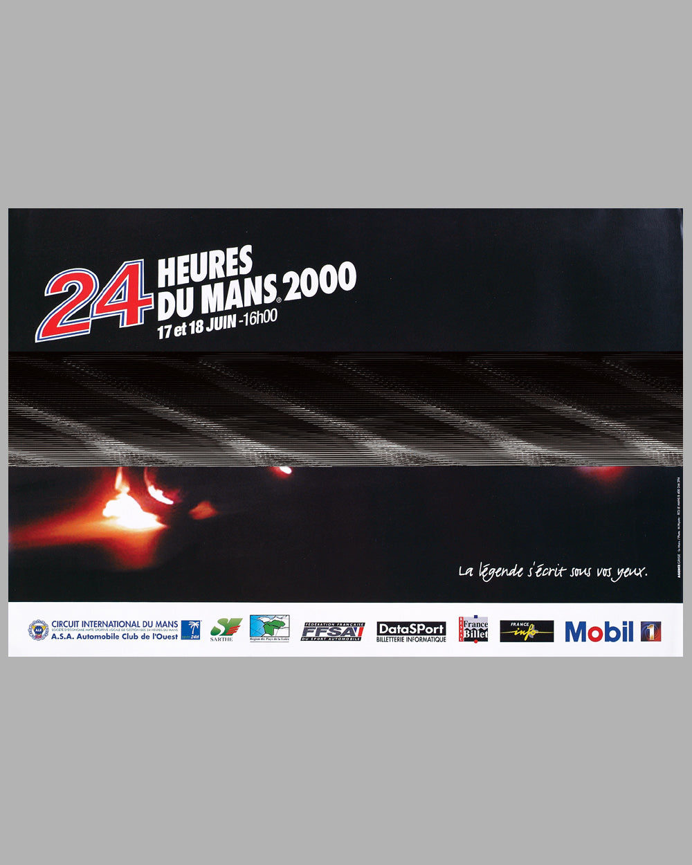 2000 - 24 Heures du Mans Original Poster