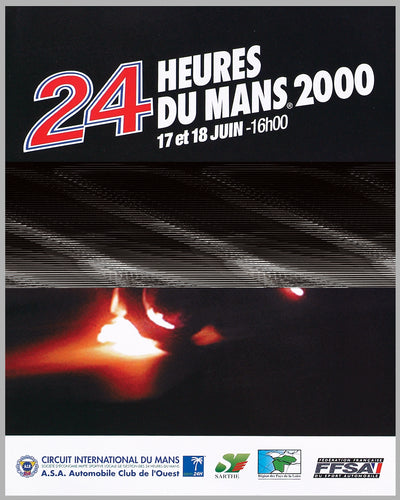 2000 - 24 Heures du Mans Original Poster 2