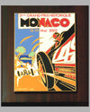 2002 Grand Prix Historique Monaco participant's wall plaque by Falcucci 2