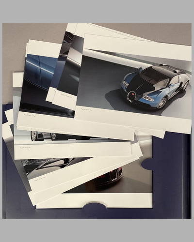 2003 Bugatti Veyron 16.4 factory sales brochure / press release 2