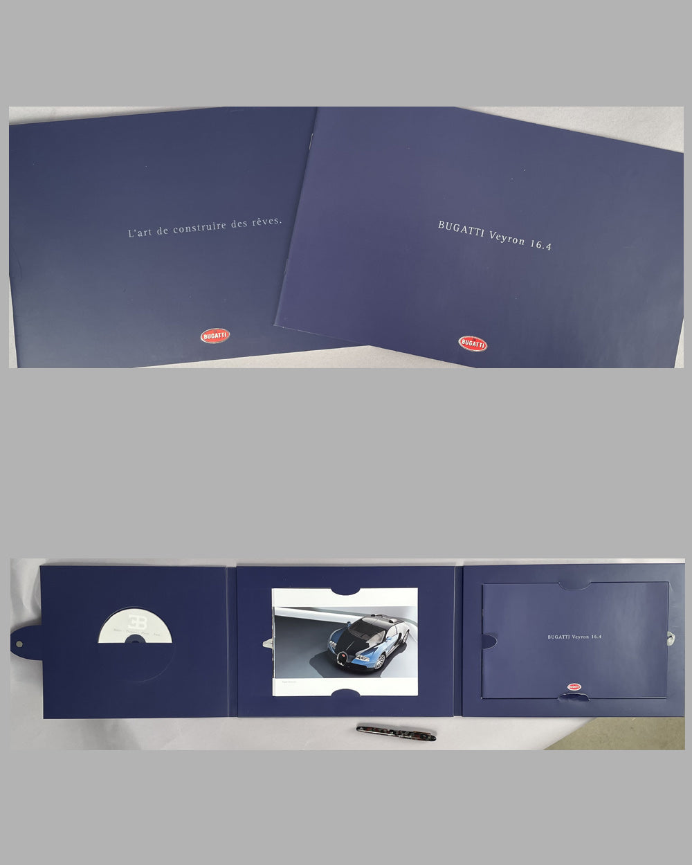 2003 Bugatti Veyron 16.4 factory sales brochure / press release 3