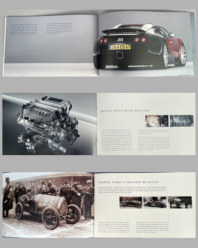 2003 Bugatti Veyron 16.4 factory sales brochure / press release 4