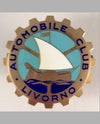 Automobile Club Livorno (Italy) car grill badge