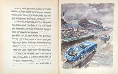 Les 24 Heures du Mans book by Roger Labric, 1949, illustrated by Geo Ham