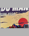 1980 - 24 Heures du Mans original poster