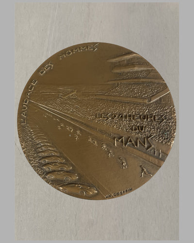 24 Heures du Mans 1923-1973, 50th anniversary bronze medallion 3