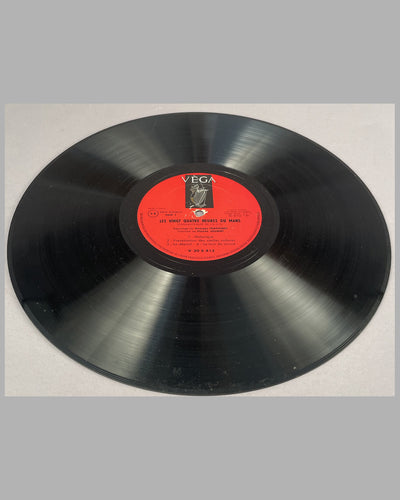 Les 24 Heures du Mans sound track album phonograph record 4
