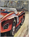 1961 - 24 hours of Le Mans original poster by Beligond