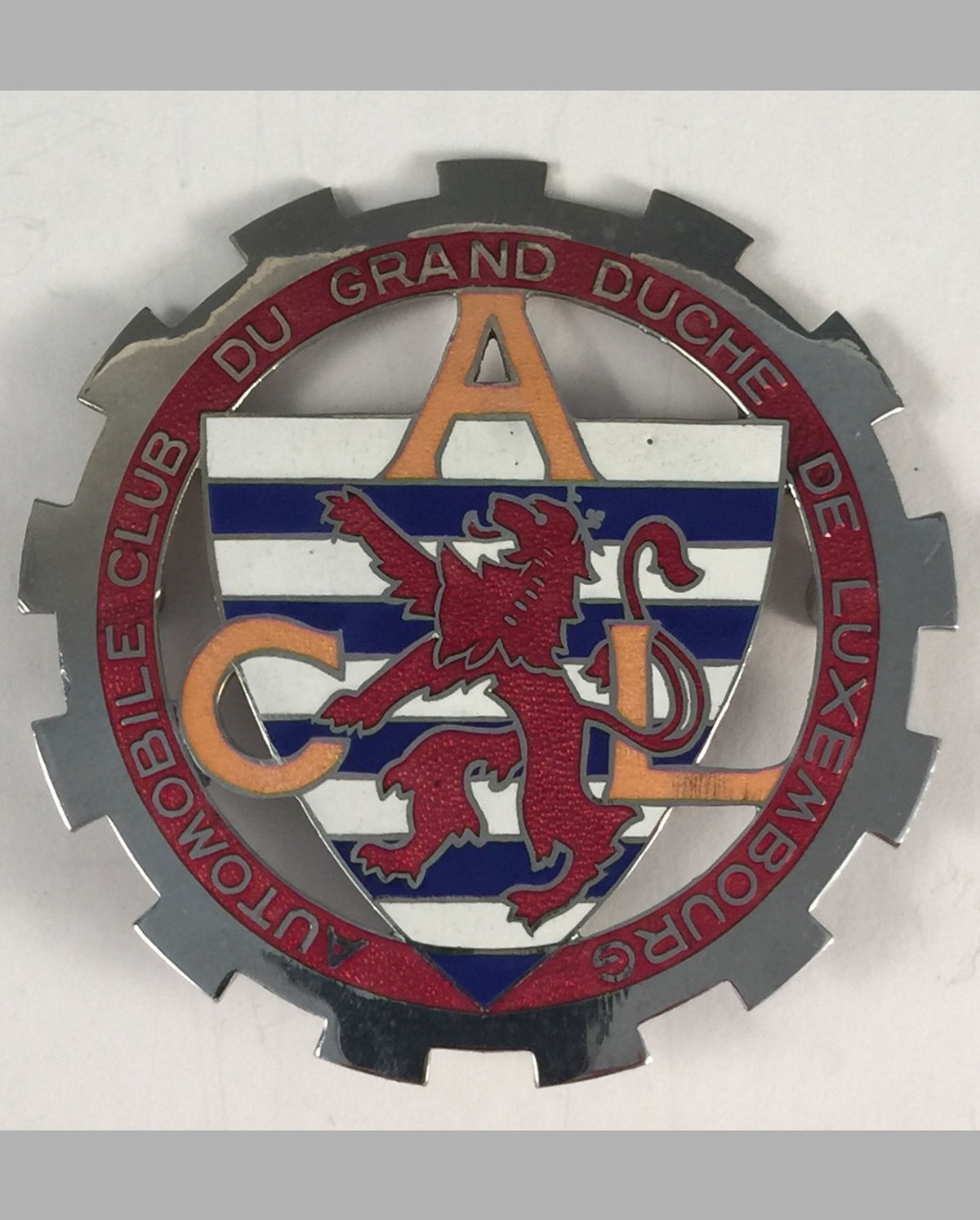 Automobile Club de Luxembourg car grill badge