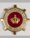 Royal Automobile Club Belgique car grill badge