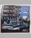 Three 1961 Ford prestige catalogs