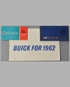 Three 1962 Buick factory publications