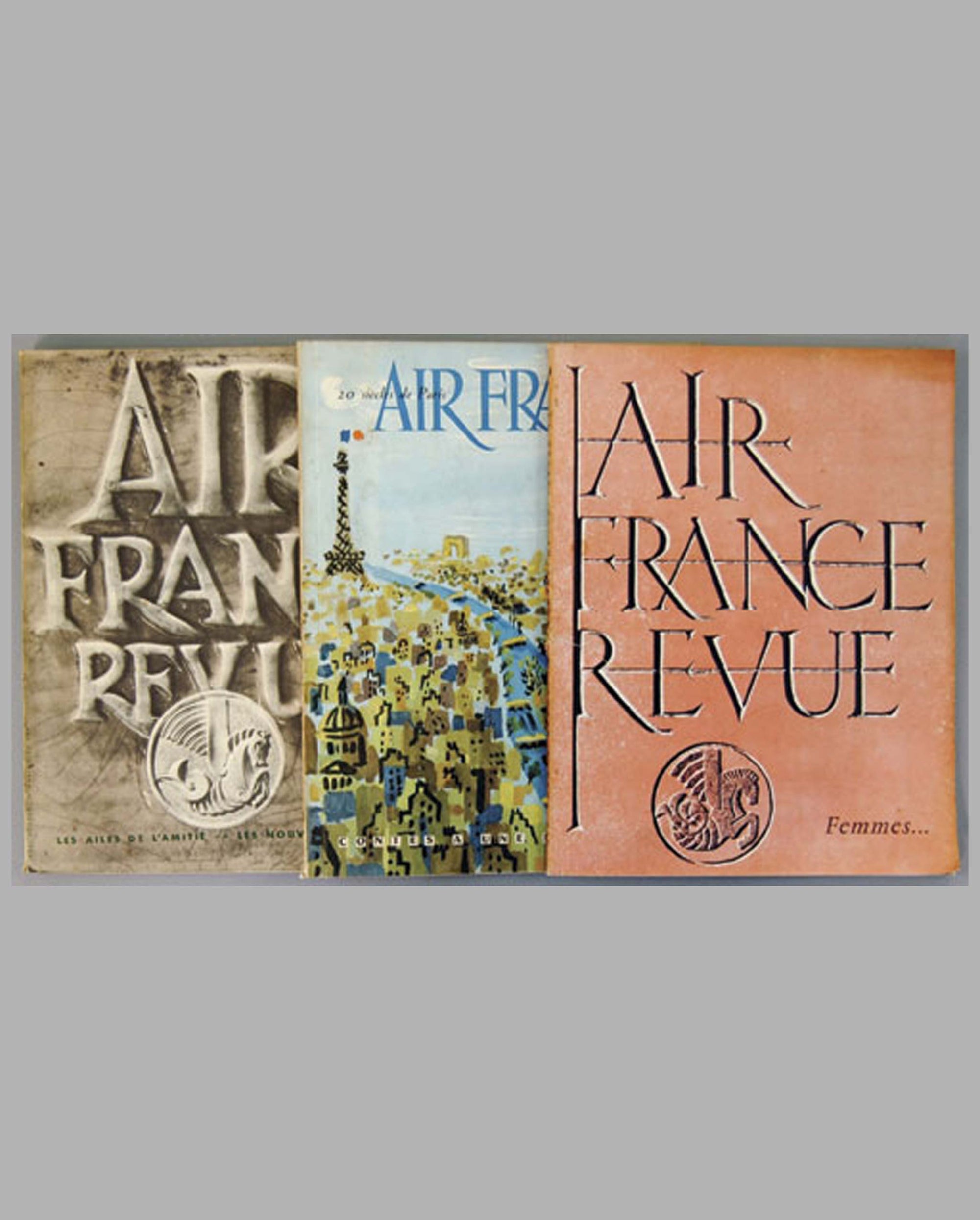 Three Air France Revue magazines