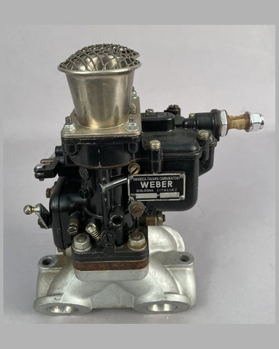 Three downdraft Weber carburetors, 40DCZ6 2