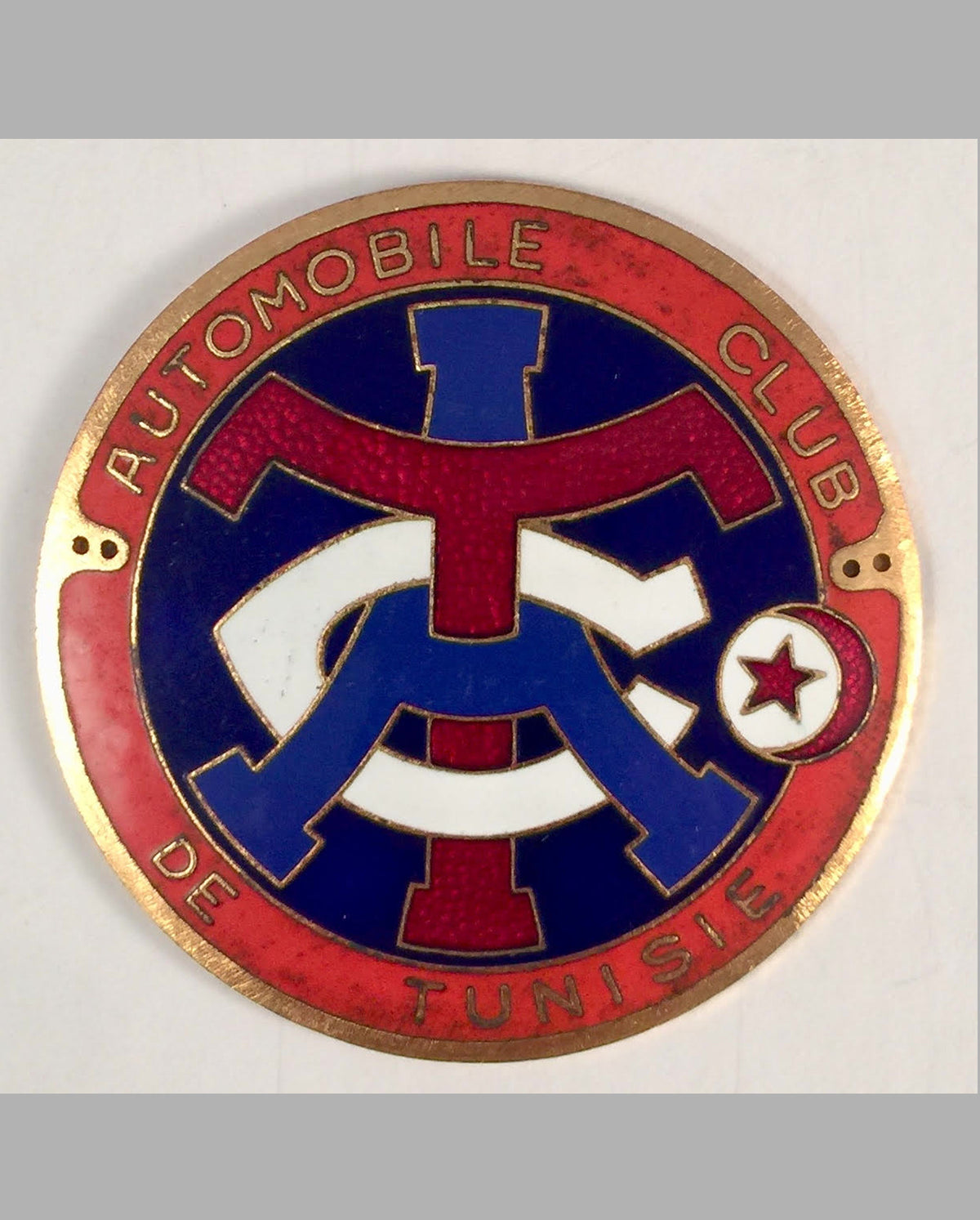 Automobile Club of Tunisie car grill badge