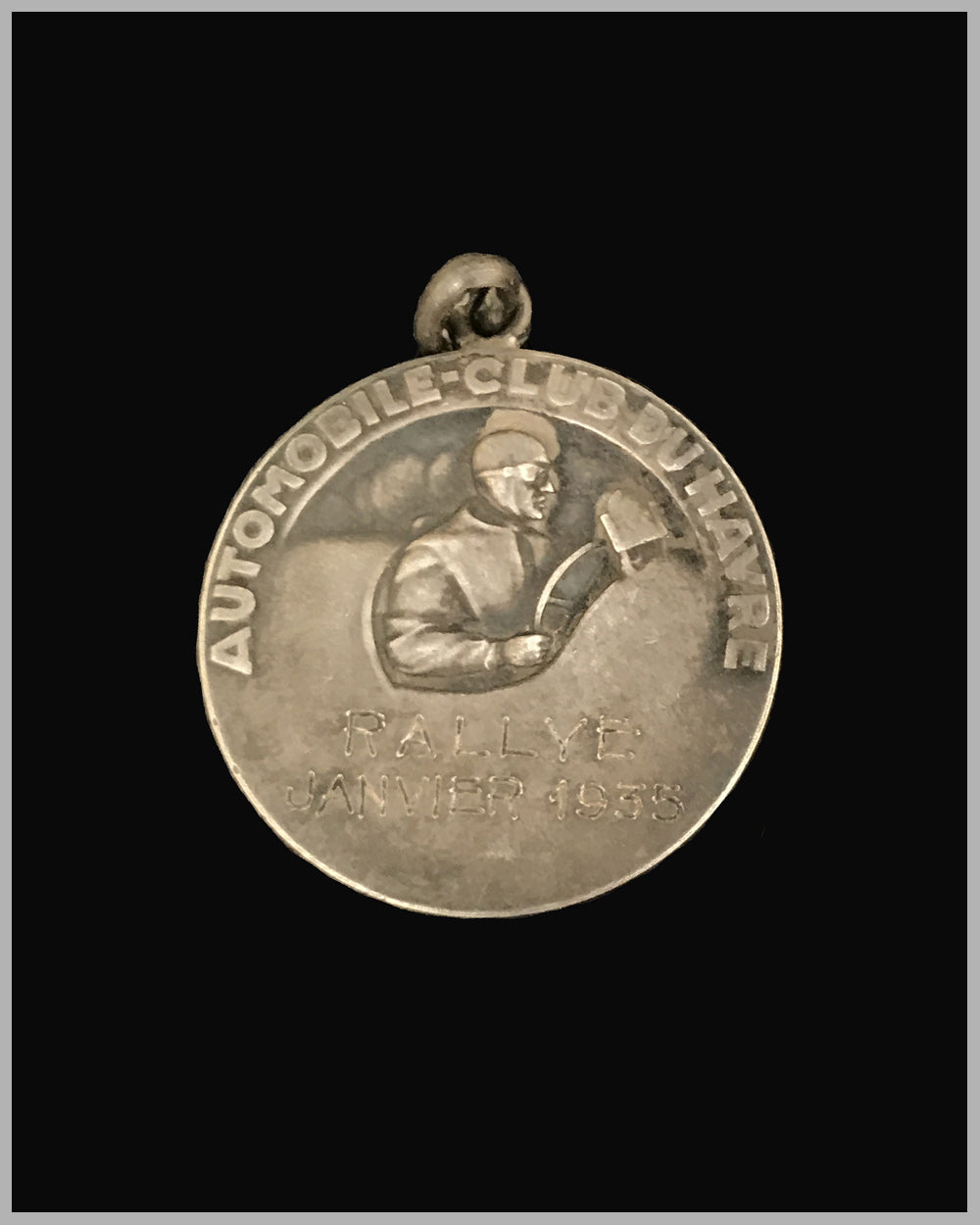 Automobile Club du Havre 1935 Rally participant’s medallion