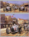 Auto Union at the Coppa Acerbo 1937 print by John Gable 2
