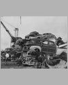 1946 American Junkyard large b&w photograph