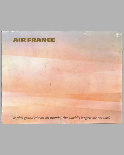 Five Air France in-flight brochures 6