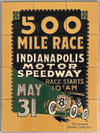500 Mile Race Indianapolis Motor Speedway limited edition tiles