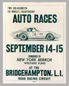 500 Kilometer World Sports Car Championship Auto Races Poster