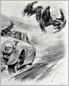 1952 Carrera Panamericana photographic print by Hans Liska, Germany 3