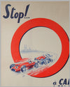 1954 Circuit de la Prairie original event poster
